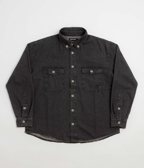 Fucking Awesome P.O.B Denim Shirt - Black