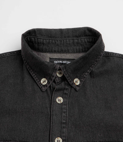 Fucking Awesome P.O.B Denim Shirt - Black