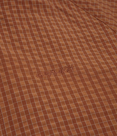 Gramicci Northside Plaid Jacket in Brick