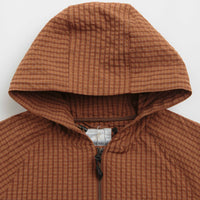 Gramicci Northside Plaid Jacket in Brick thumbnail