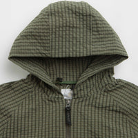 Gramicci Northside Plaid Jacket in Olive thumbnail