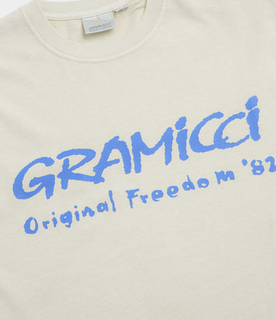 Gramicci Pigment Dye Freedom T-Shirt - Natural