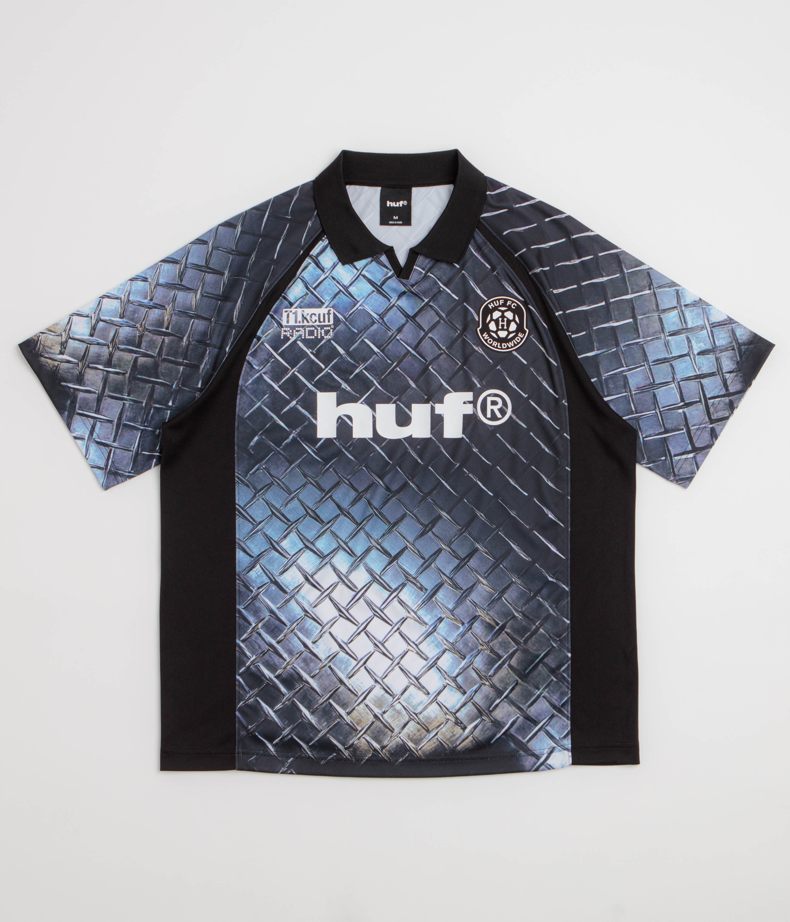 HUF Diamond Plate Jersey in Black