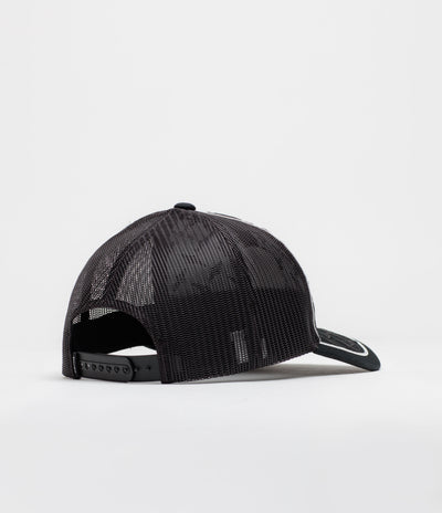HUF Diamond Plate Trucker Cap in Black