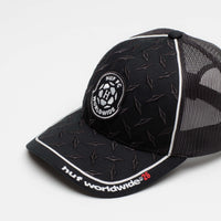 HUF Diamond Plate Trucker Cap in Black thumbnail