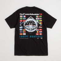 HUF Equipe Mondiale T-Shirt in Black thumbnail