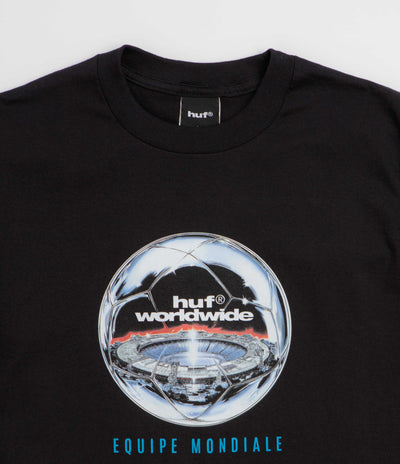 HUF Equipe Mondiale T-Shirt in Black