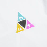 HUF Prism Triple Triangle Long Sleeve T-Shirt - White / Black thumbnail