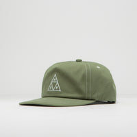 HUF Set TT Cap in Light Olive and White thumbnail