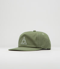 HUF Set TT Cap in Light Olive and White