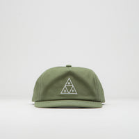 HUF Set TT Cap in Light Olive and White thumbnail