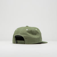 HUF Set TT Cap in Light Olive and White thumbnail