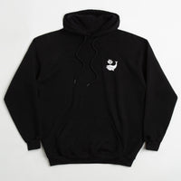 Magenta Whale Plant Hoodie - Black thumbnail