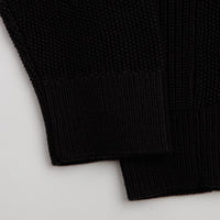 Maharishi Knitted Crewneck Sweatshirt - Black thumbnail