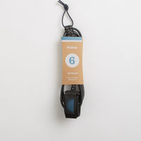 Mollusk All Round 6ft Surfboard Leash in Black thumbnail