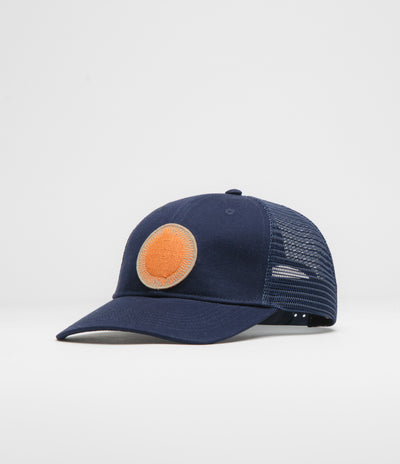 Mollusk Country Sun Trucker Cap in Navy