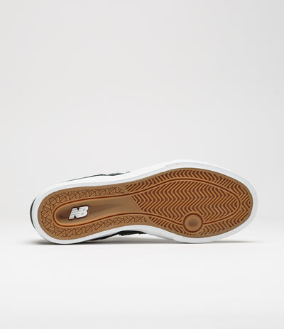 New Balance Numeric 574 Shoes in Black and Grey
