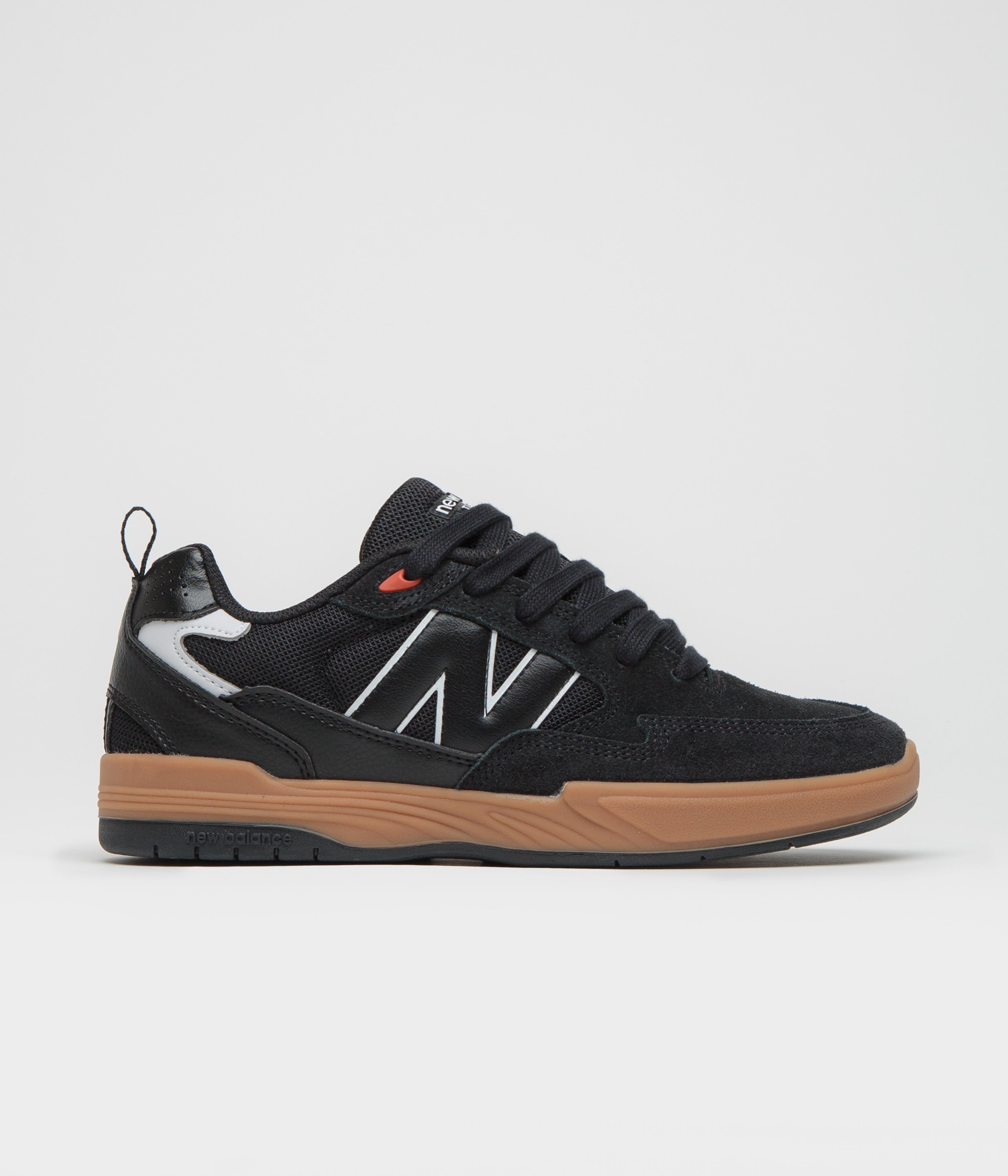 New Balance Numeric 808 Lite Tiago Lemos Shoes in Black, Gum and White