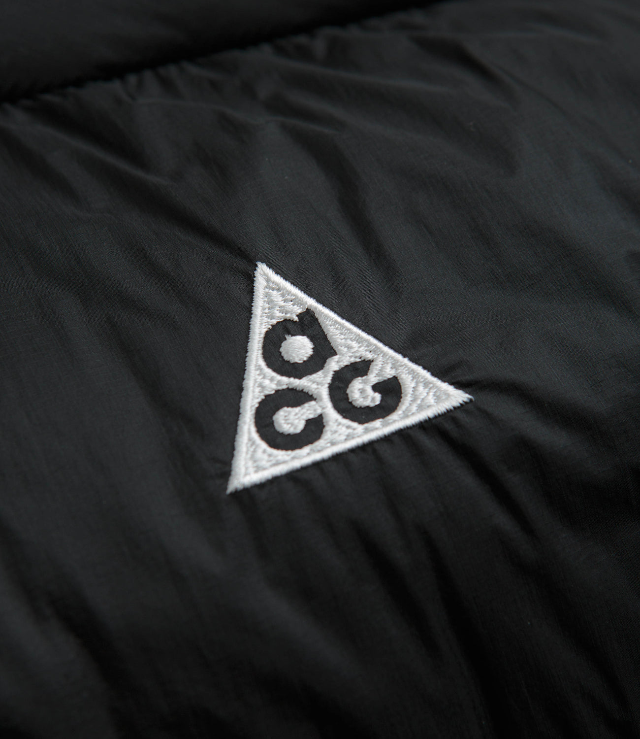 Nike ACG Lunar Lake Puffer Jacket Black Black Dark Smoke Grey Flatspot