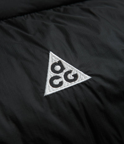 Nike ACG Lunar Lake Puffer Jacket in Black and Black / Dark Smoke Grey / Summit White