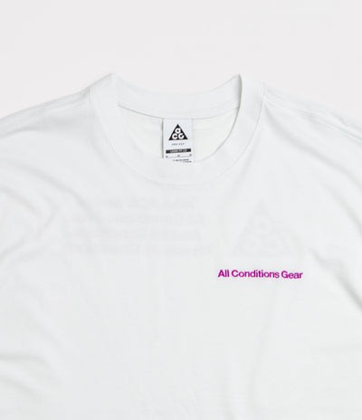 Nike ACG MBR T-Shirt in Summit White