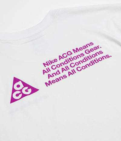 Nike ACG MBR T-Shirt in Summit White