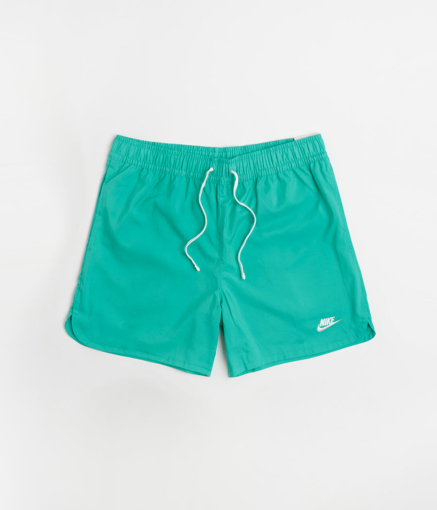 Nike Flow Shorts - Clear Jade / White