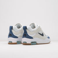 Nike SB Air Max Ishod Shoes in White and Navy and Summit White - Black thumbnail