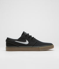 Nike SB Janoski OG+ Canvas Shoes in Black and White and Black - White - Gum
