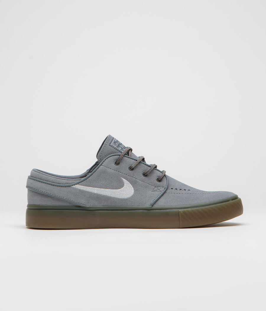 Nike SB Janoski OG+ Shoes in Cool Grey and White and Cool Grey