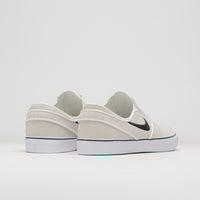 Nike SB Janoski+ Slip Shoes - Summit White / Black - Summit White - White thumbnail