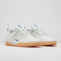 Nike SB Nyjah 3 Shoes in Summit White and Photo Blue and Summit White thumbnail