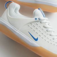 Nike SB Nyjah 3 Shoes in Summit White and Photo Blue and Summit White thumbnail