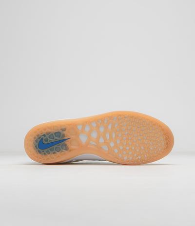 Nike SB Nyjah 3 Shoes in Summit White and Photo Blue and Summit White