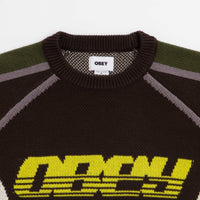 Obey Estadio Sweatshirt - Brown Multi thumbnail