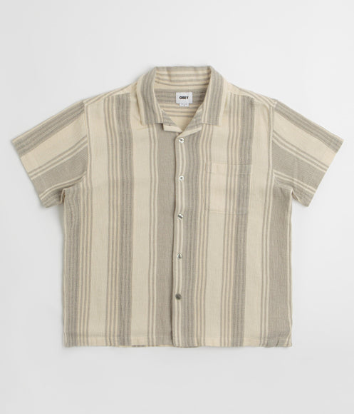 Obey Frazer Short Sleeve Shirt - Birch Multi