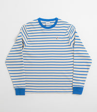 Parlez Shore YD Stripe Long Sleeve T-Shirt in Azure