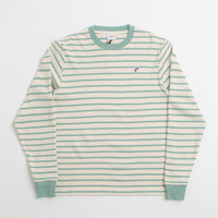 Parlez Shore YD Stripe Long Sleeve T-Shirt in Sage Shore thumbnail