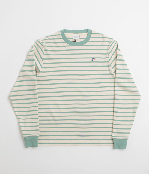 Parlez Shore YD Stripe Long Sleeve T-Shirt - Sage Shore