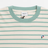Parlez Shore YD Stripe Long Sleeve T-Shirt in Sage Shore thumbnail