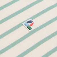 Parlez Shore YD Stripe Long Sleeve T-Shirt in Sage Shore thumbnail