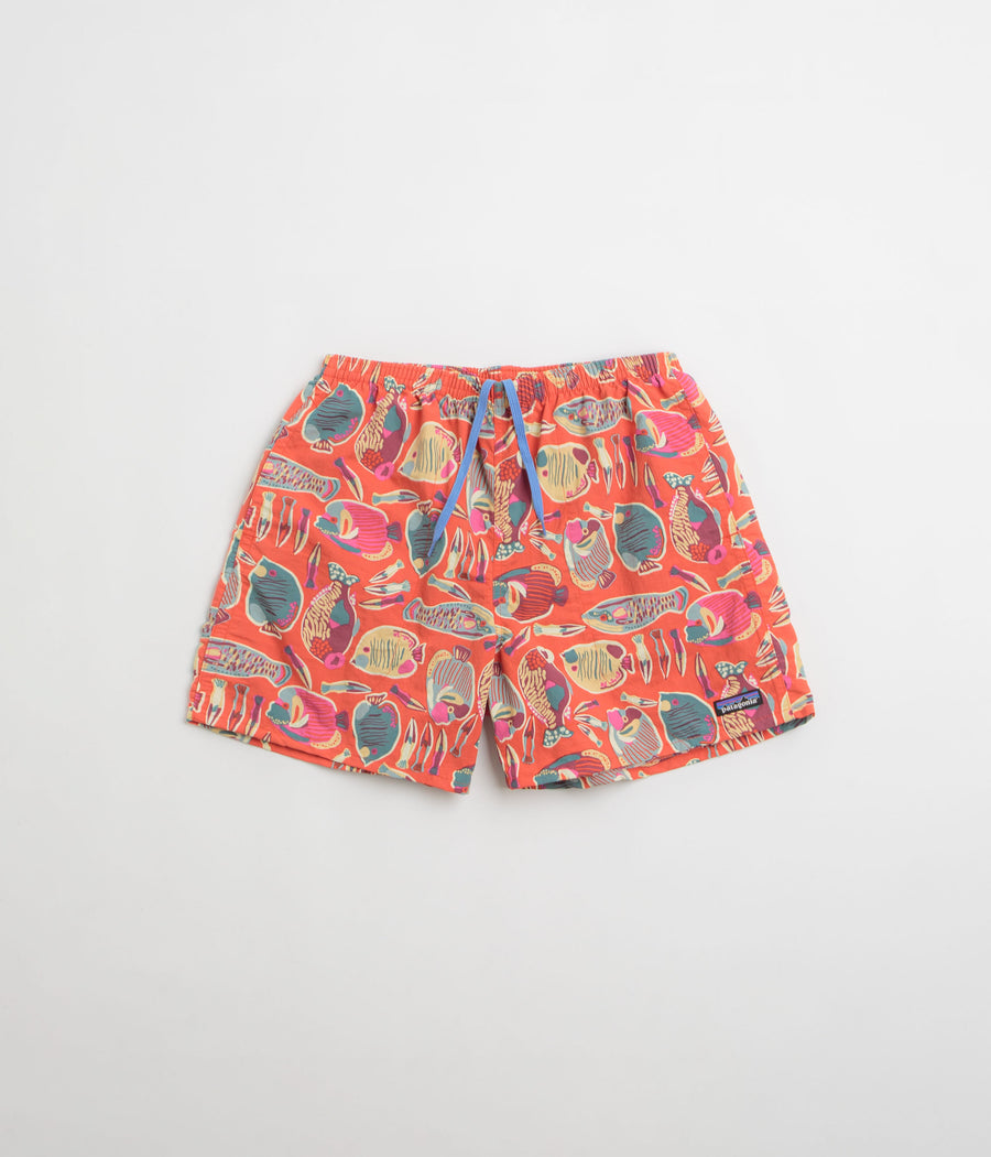 Patagonia Baggies 5" Shorts in Wrasse: Pollinator Orange