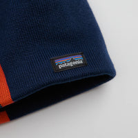 Patagonia Beanie in Speed Stripe: Clement Blue thumbnail