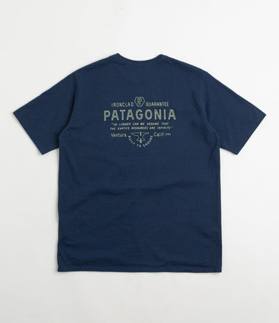 Patagonia Forge Mark Responsibili-Tee T-Shirt - Lagom Blue