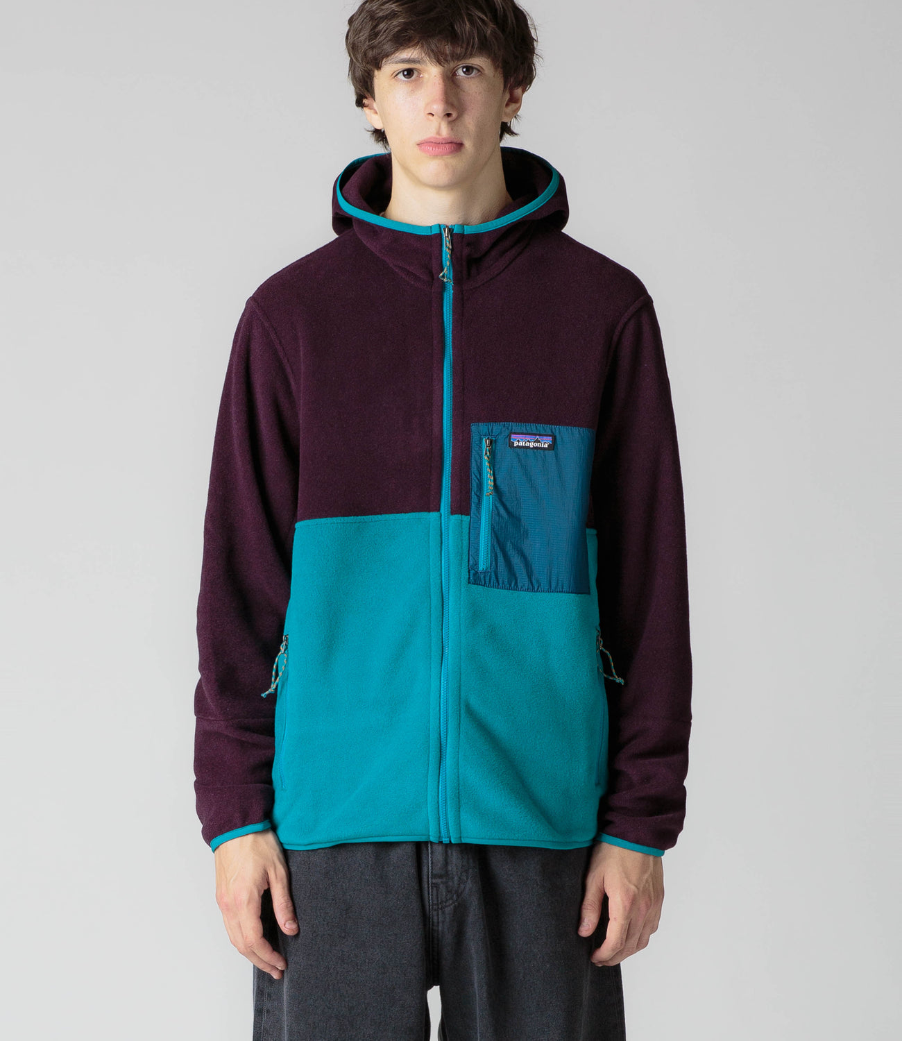 Patagonia Microdini Hoodie Belay Blue Flatspot