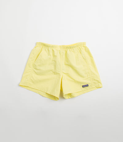 Patagonia Womens Baggies 5" Shorts in Lemon Zest