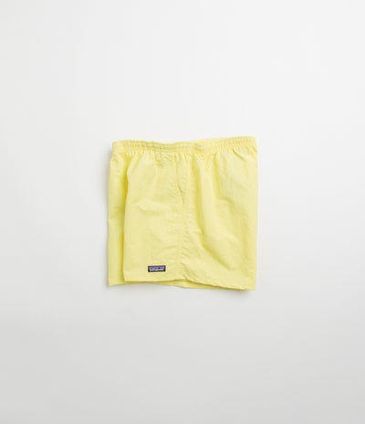 Patagonia Womens Baggies 5" Shorts in Lemon Zest