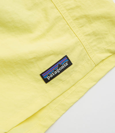 Patagonia Womens Baggies 5" Shorts in Lemon Zest