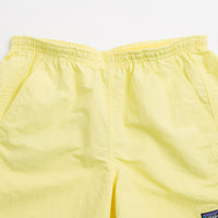 Patagonia Womens Baggies 5" Shorts in Lemon Zest thumbnail