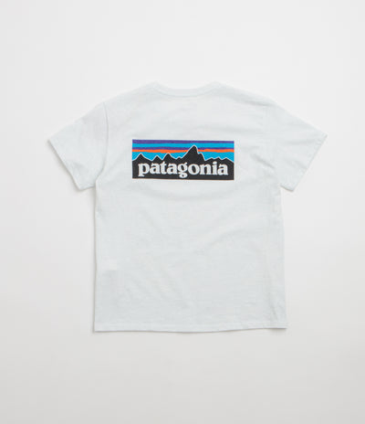 Patagonia Womens P-6 Logo Responsibili-Tee T-Shirt - Fiber White